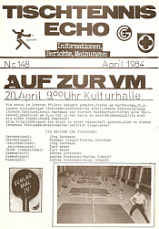 TT-Echo Nr. 148, vom April 1984 (16,3 mb)